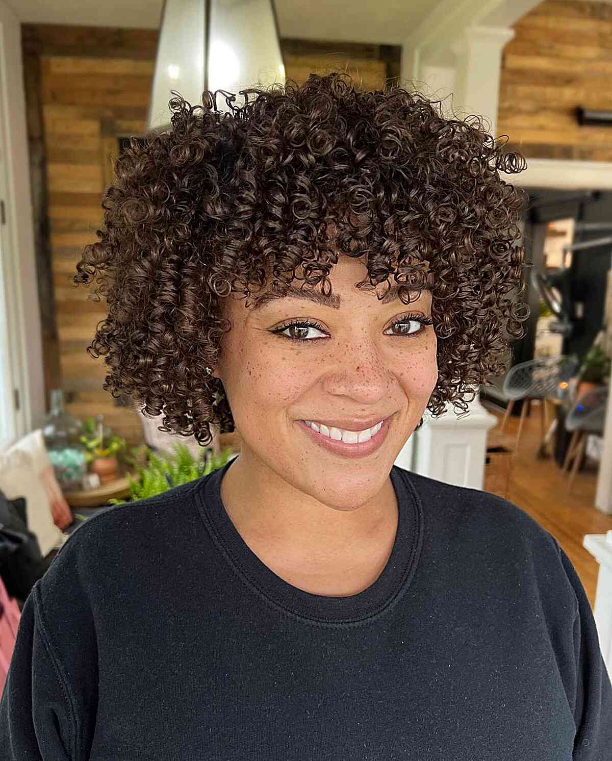 Adorable and well-defined ringlets