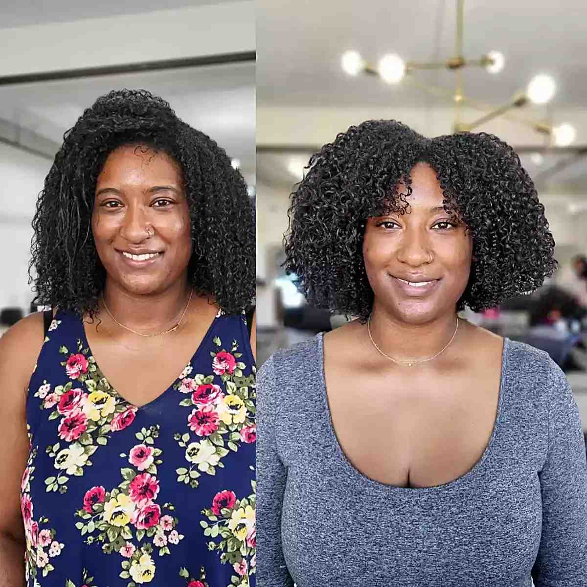 Stunning transformation for natural hair