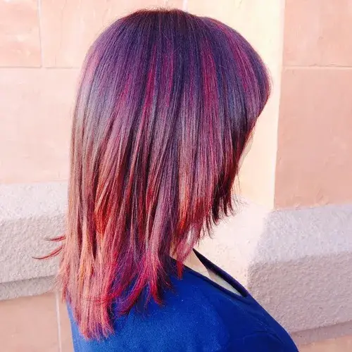 Red Hair Highlights