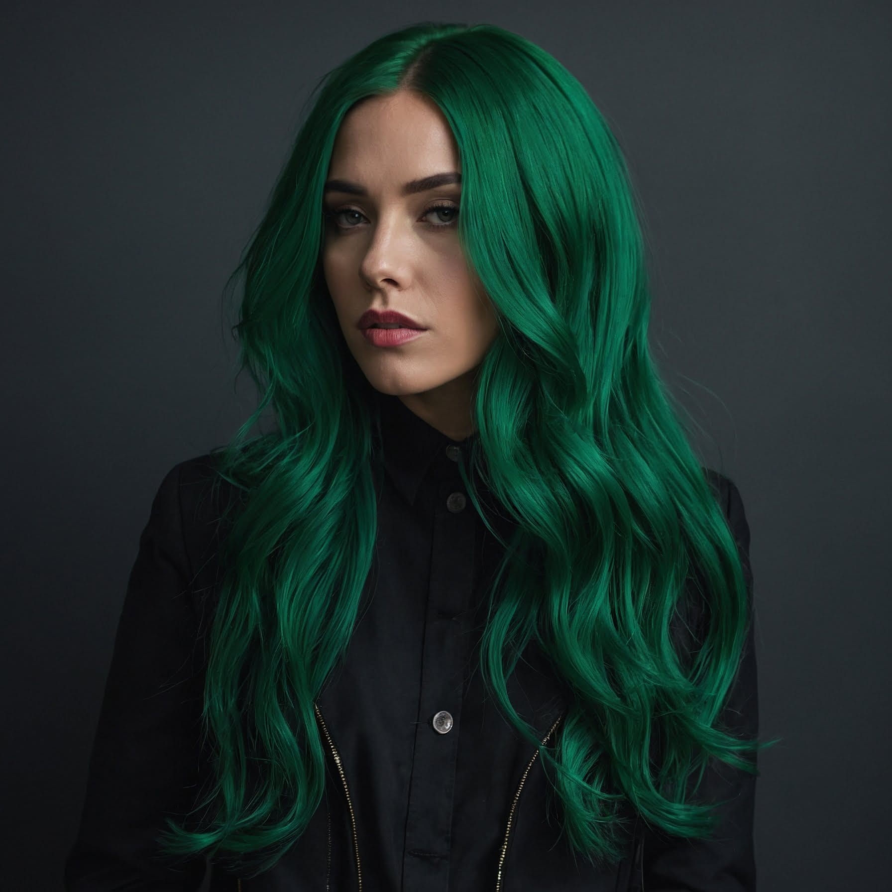 20+ Ideas to Explore Different Shades of Green Hair Colors, from Light ...