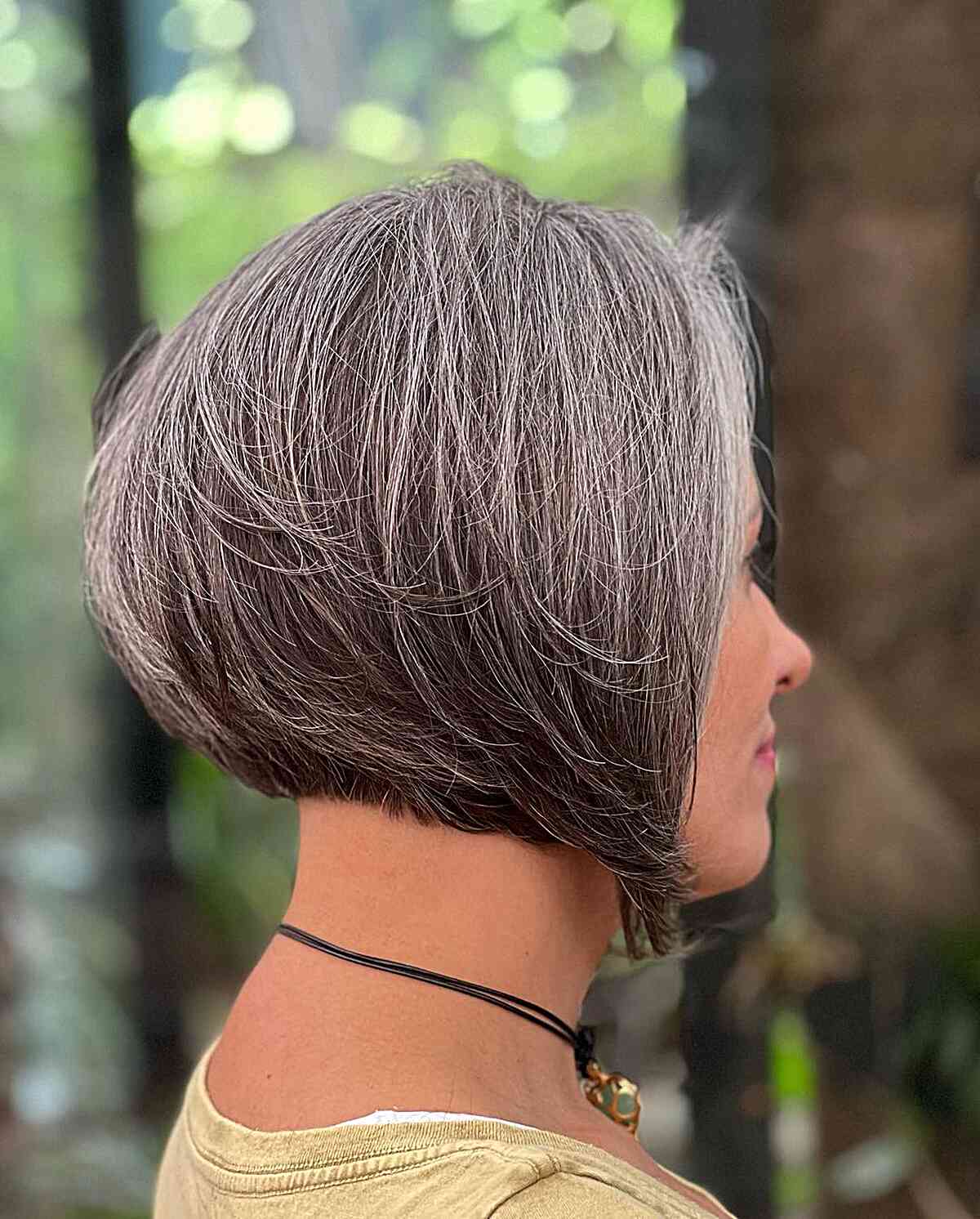 Sleek Inverted Hairstyle with Gentle Layers