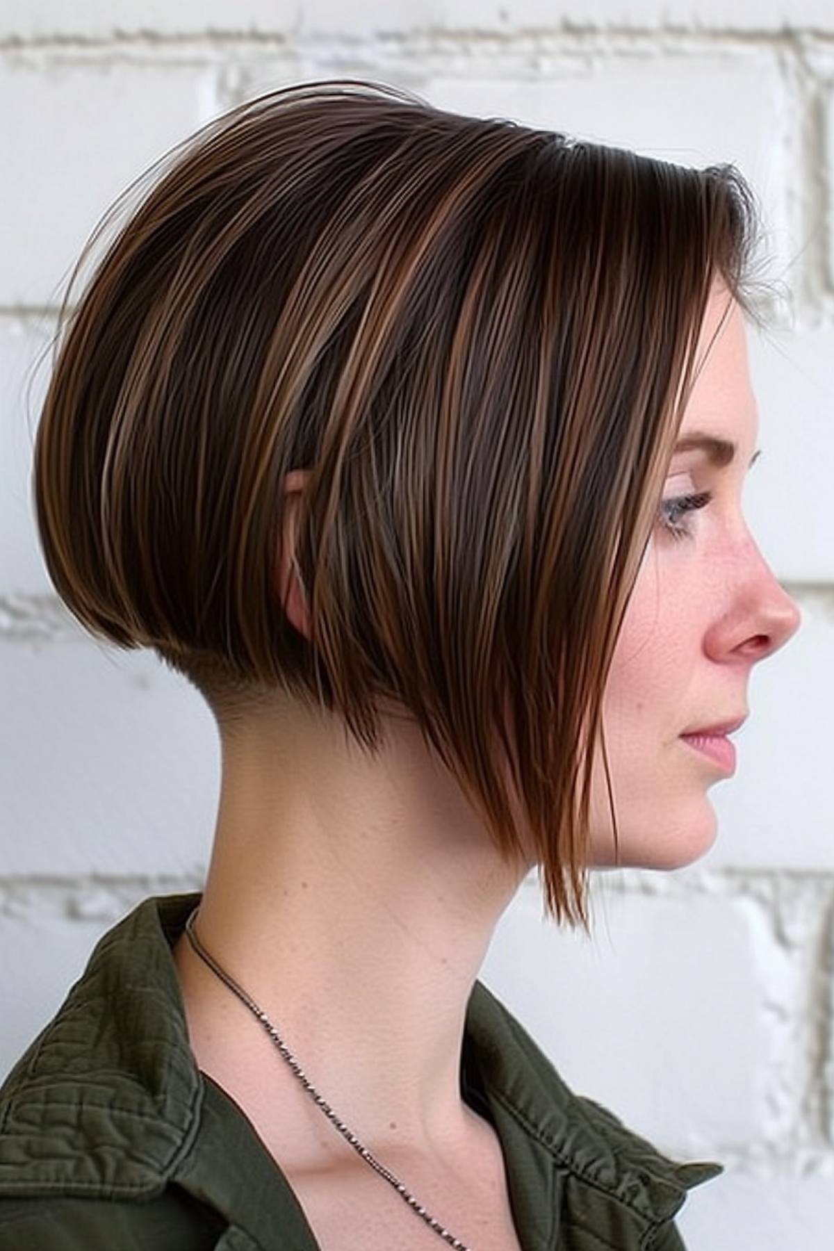 Layered Bob with Vibrant Color Blend