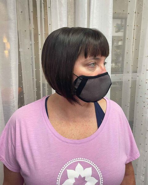 Chic A-Line French Bob Designed For Fine Tresses