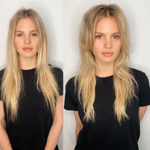 Textured Style for Adding Volume to Fine, Tousled Hair