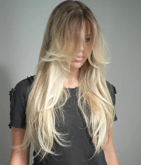 Hairstyle with Delicate Layers