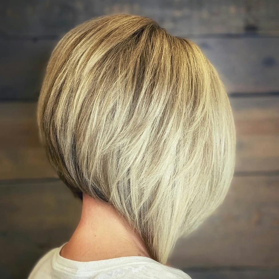 Textured Balayage Long Inverted Bob with Layered Ends