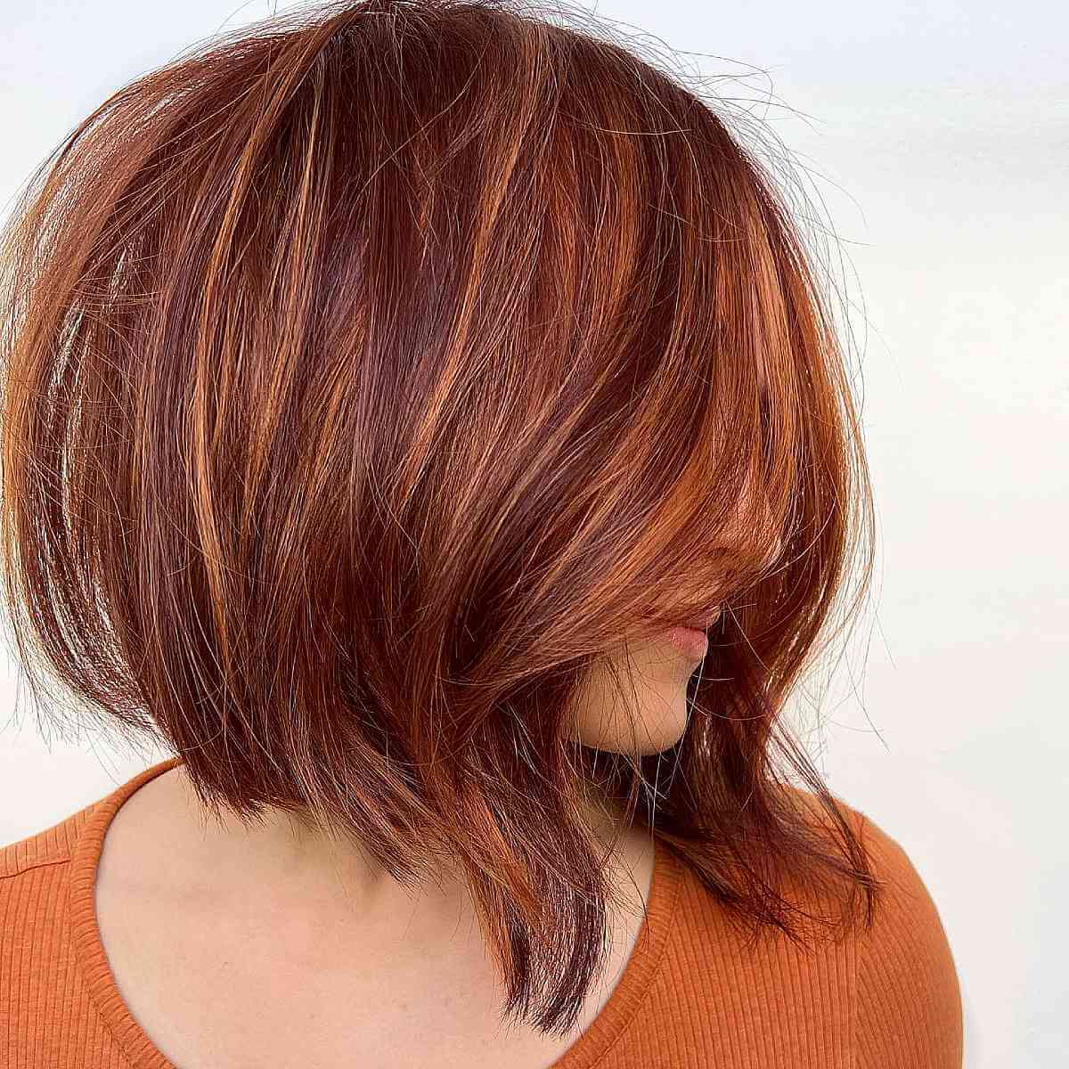 Multi-Toned Red-Copper Short Hair