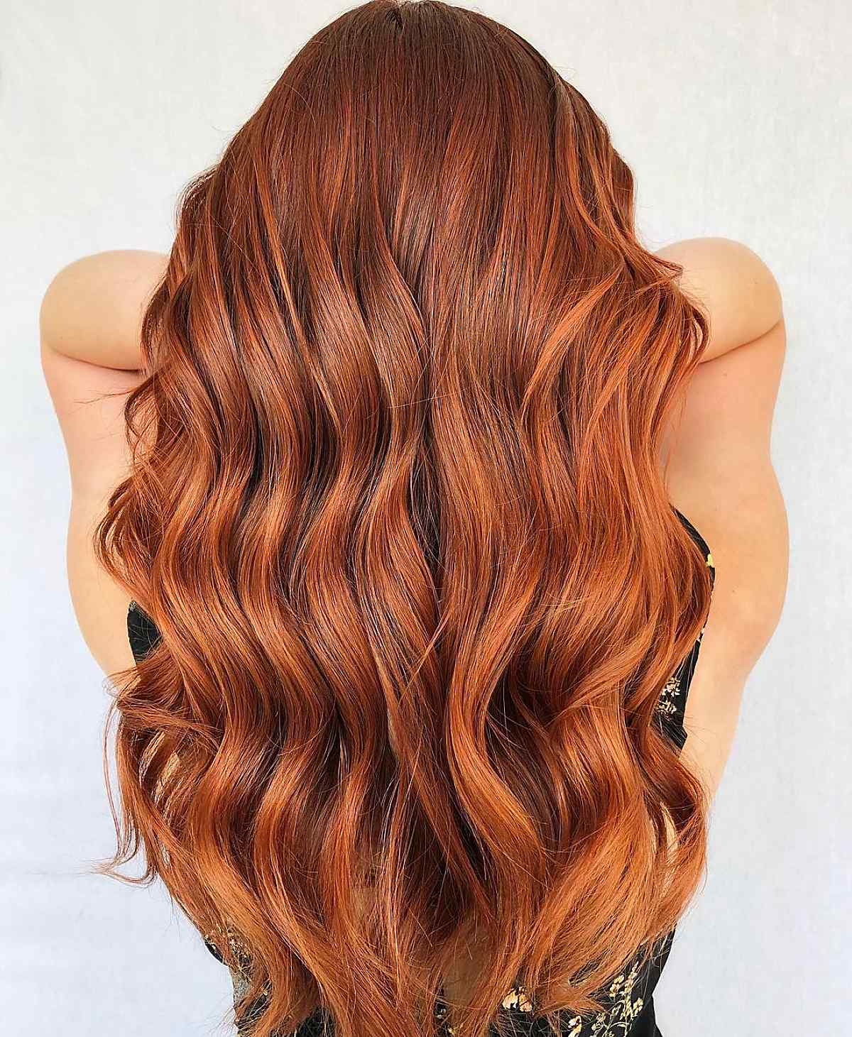 Vivid Copper Penny Red Hair