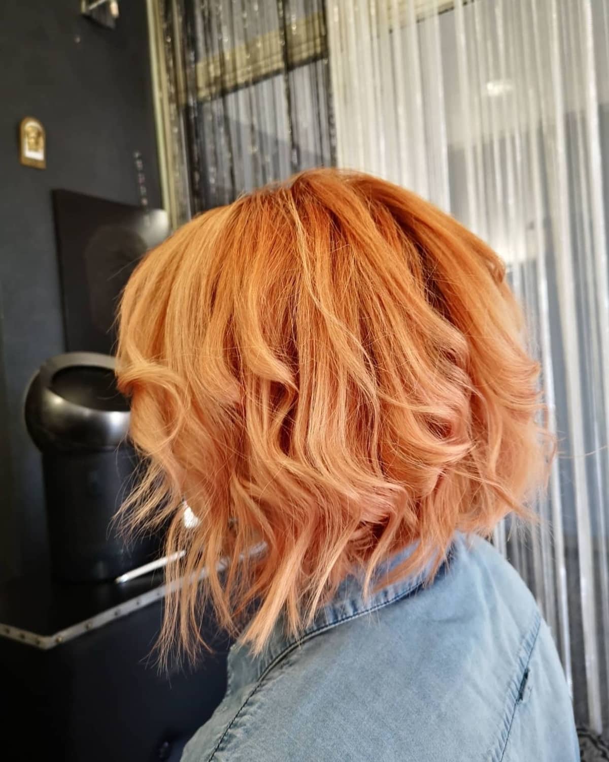 Trendy Orange Copper Hair