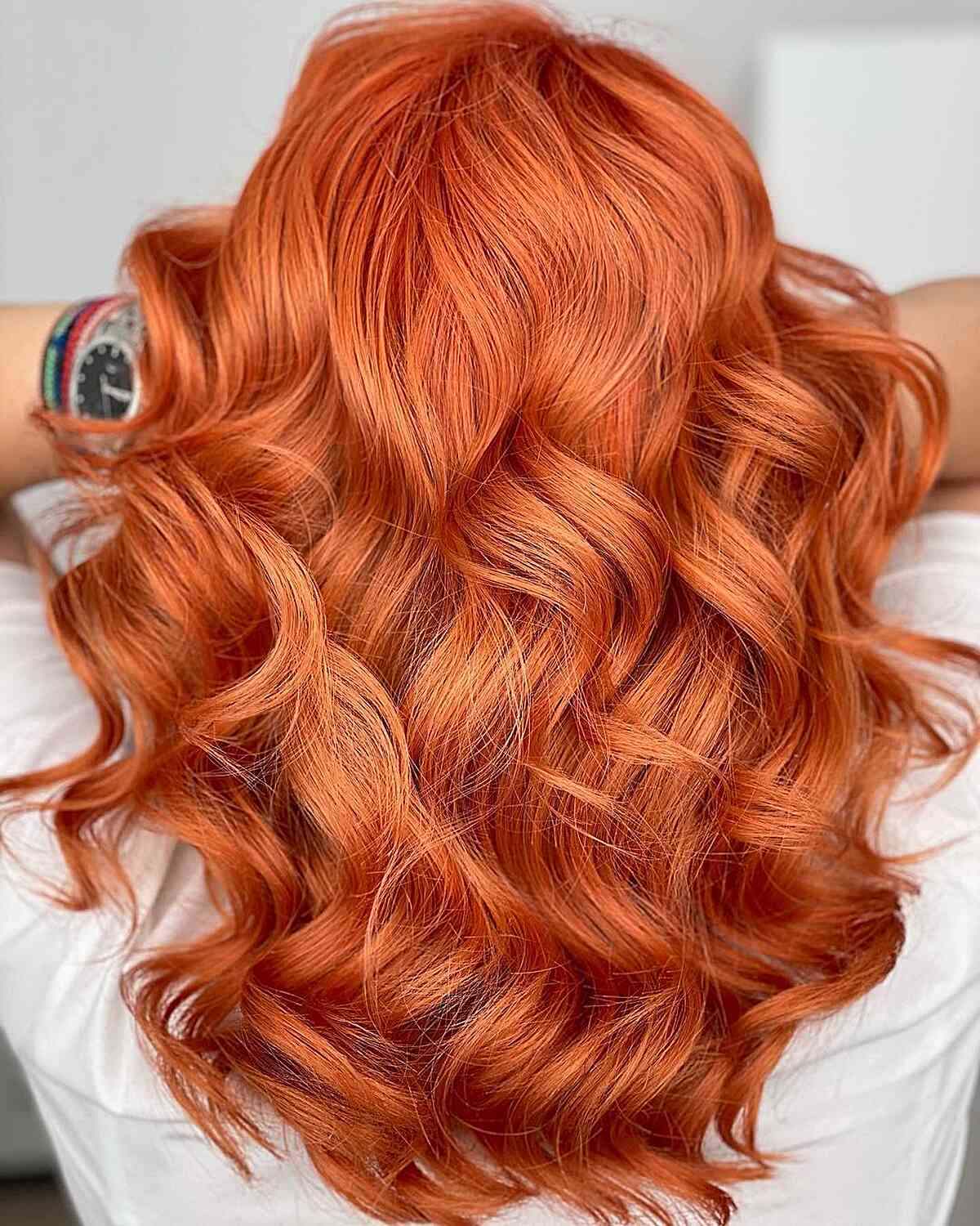 Lively Curly Cinnamon Copper