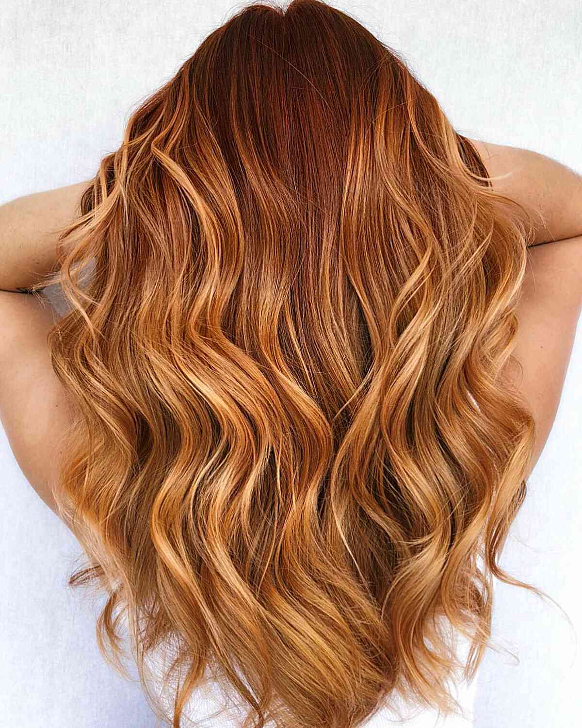 Multi-Tonal Natural Light Brown Copper